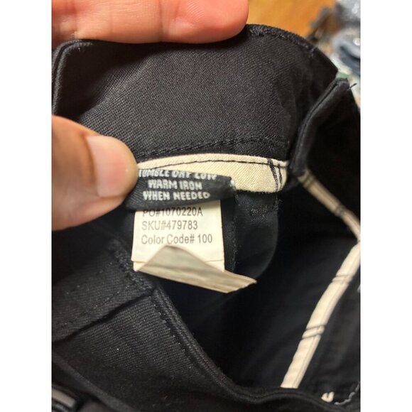 NWT RSQ Chino Shorts Summer Casual Preppy Boys Size 12 Black - Picture 7 of 9